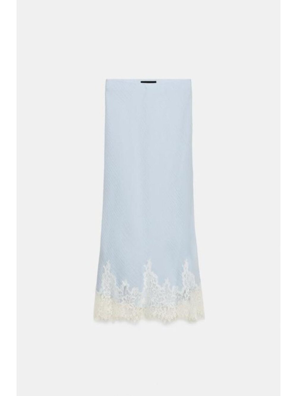 ZARA LACE MIDI SKIRT - Picture 7 of 10